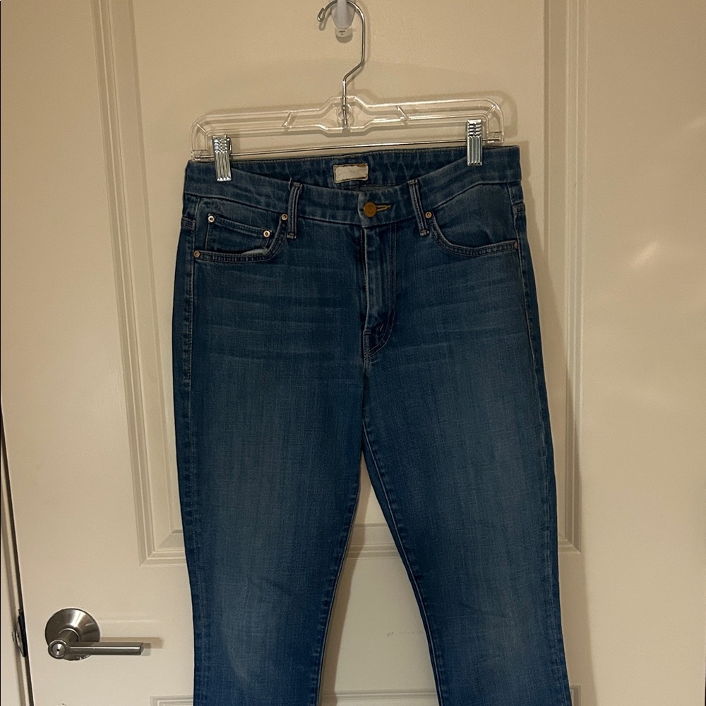MOTHER Classic Blue Skinny Jeans
